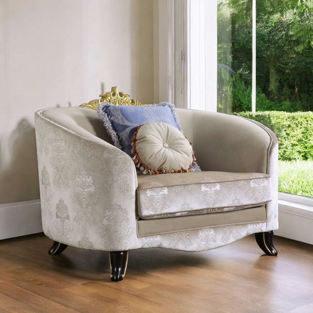Sheridan Chair in Cream - Ornate Home