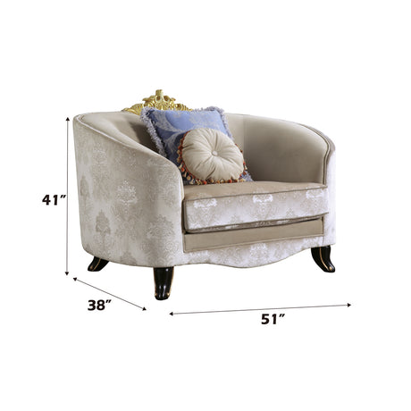 Sheridan Chair in Cream - Ornate Home