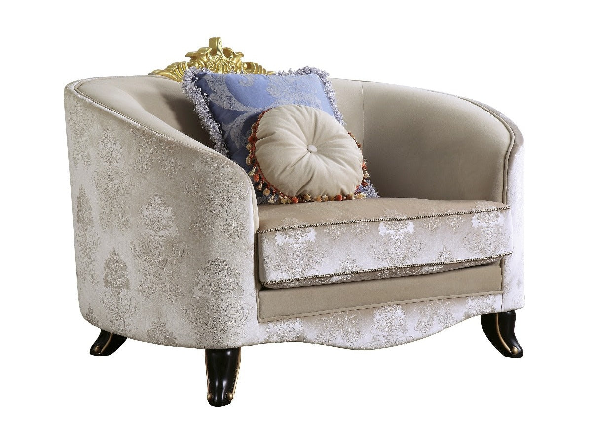 Sheridan Chair in Cream - Ornate Home