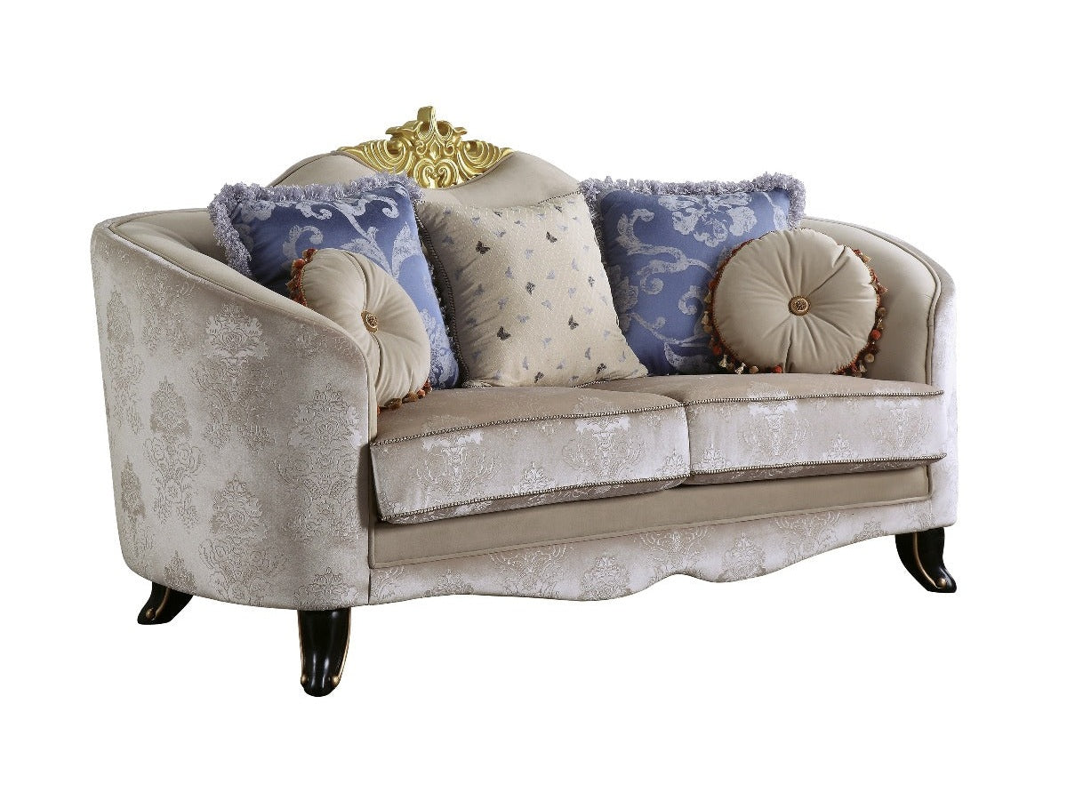 Sheridan Loveseat in Cream - Ornate Home