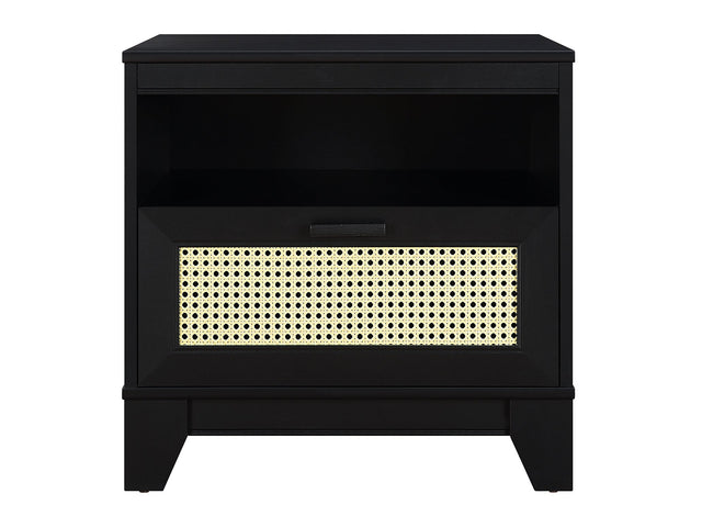 Sheridan Nightstand in Black - Ornate Home