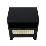 Sheridan Nightstand in Black - Ornate Home