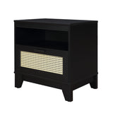 Sheridan Nightstand in Black (set of 2) - Ornate Home