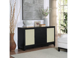 Sheridan Sideboard Cabinet in Black - Ornate Home