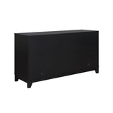 Sheridan Sideboard Cabinet in Black - Ornate Home