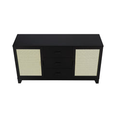 Sheridan Sideboard Cabinet in Black - Ornate Home