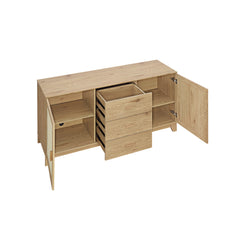 Sheridan Sideboard Cabinet in Nature - Ornate Home