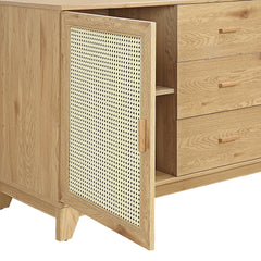 Sheridan Sideboard Cabinet in Nature - Ornate Home