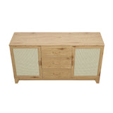 Sheridan Sideboard Cabinet in Nature - Ornate Home
