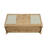Sheridan Sideboard Cabinet in Nature - Ornate Home