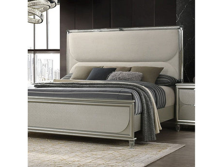 Sheridan Silver Eastern King Bed - Ornate Home