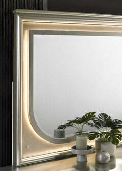 Sheridan Silver Mirror - Ornate Home