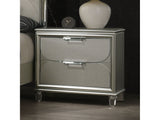 Sheridan Silver Nightstand - Ornate Home