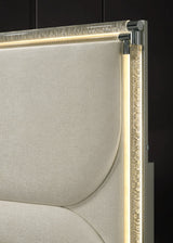 Sheridan Silver Queen 5 Piece Bedroom Set w/Chest - Ornate Home