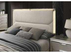 Sheridan Silver Queen Bed - Ornate Home