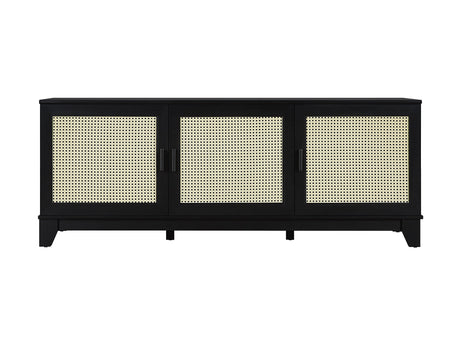 Sheridan TV Stand in Black - Ornate Home