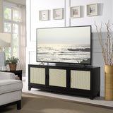 Sheridan TV Stand in Black - Ornate Home