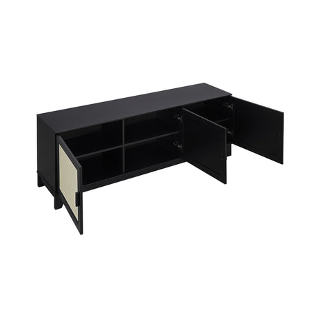 Sheridan TV Stand in Black - Ornate Home