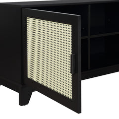 Sheridan TV Stand in Black - Ornate Home
