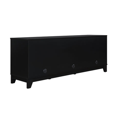 Sheridan TV Stand in Black - Ornate Home