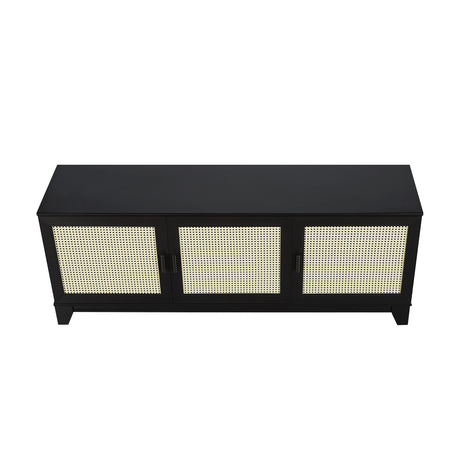 Sheridan TV Stand in Black - Ornate Home