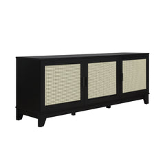 Sheridan TV Stand in Black - Ornate Home