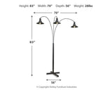 Sheriel Floor Lamp (Online Special Price) - Ornate Home