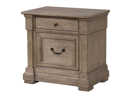 Sheringham Brown Nightstand - Ornate Home