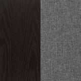 Sherry Rustic Espresso/Grey 5-piece Round Marble Top Dining Table Set - Ornate Home