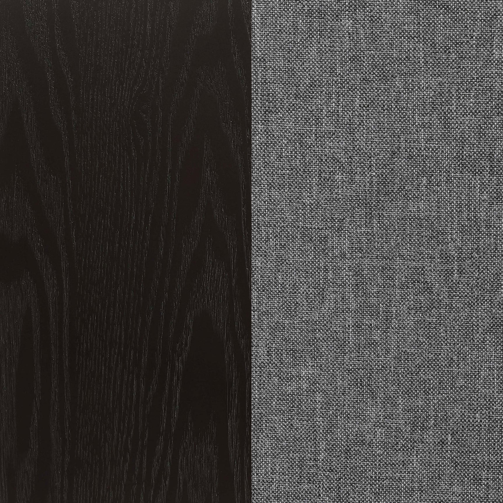 Sherry Rustic Espresso/Grey 5-piece Round Marble Top Dining Table Set - Ornate Home