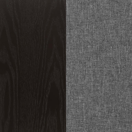 Sherry Rustic Espresso/Grey 5-piece Round Marble Top Dining Table Set - Ornate Home