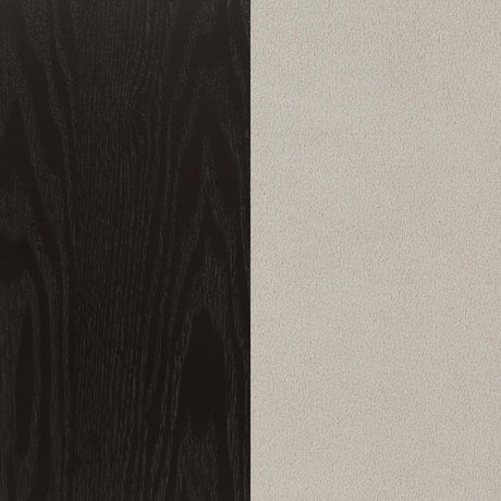 Sherry Rustic Espresso/Sand 5-piece Round Marble Top Dining Table Set - Ornate Home