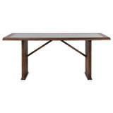 Sherwood Brown 7-piece Rectangular Dining Table Set - Ornate Home