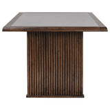 Sherwood Brown 7-piece Rectangular Dining Table Set - Ornate Home