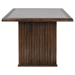 Sherwood Brown 7-piece Rectangular Dining Table Set - Ornate Home