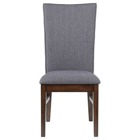 Sherwood Grey Upholstered Dining Side Chair (Set of 2) - Ornate Home