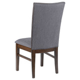 Sherwood Grey Upholstered Dining Side Chair (Set of 2) - Ornate Home