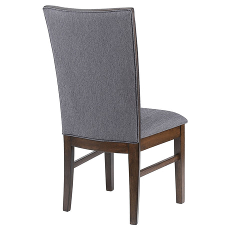 Sherwood Grey Upholstered Dining Side Chair (Set of 2) - Ornate Home