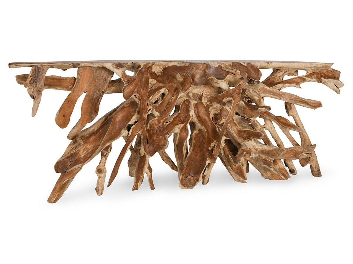 Shia Root Natural Console Table - Ornate Home