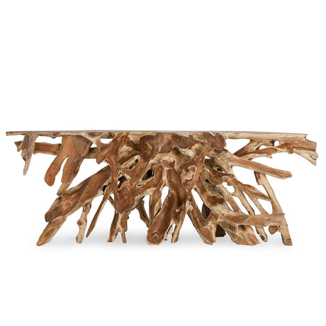 Shia Root Natural Console Table - Ornate Home