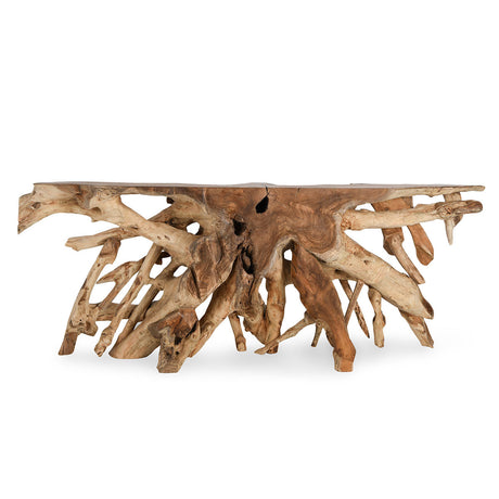 Shia Root Natural Console Table - Ornate Home