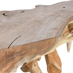 Shia Root Natural Console Table - Ornate Home