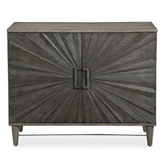 Shield Gray Oak 2 Door Cabinet - Ornate Home