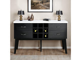 Shildon Black/White Server - Ornate Home