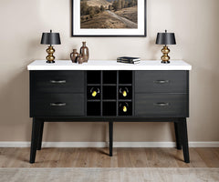 Shildon Black/White Server - Ornate Home