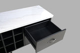 Shildon Black/White Server - Ornate Home