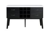 Shildon Black/White Server - Ornate Home