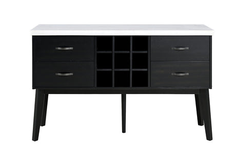 Shildon Black/White Server - Ornate Home