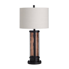 Shiloh Amber/Dark Bronze Table Lamp (Set of 2) - Ornate Home