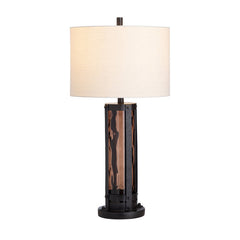 Shiloh Amber/Dark Bronze Table Lamp (Set of 2) - Ornate Home